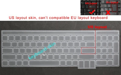 Keyboard Skin for IBM Lenovo ThinkPad E531 E540 E550 E570 T540 P50 P70 P71 E555 - Image 1 of 4