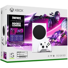 Microsoft Xbox Series S Fortnite & Rocket League Bundle 512GB Console - White