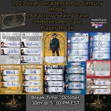 Sylvester Stallone 2023 Leaf Decadence Pop Century Hobby 1X Case Player Break #2