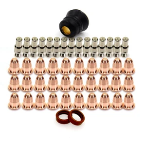 Kit de puntas consumibles de antorcha cortadora de plasma S45 adecuado tipo Trafimet mercado de accesorios PK/48 - Imagen 1 de 6