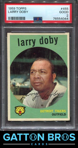 1959 Topps Larry Doby #455 PSA 2 GOOD