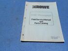 Rowe R-88 Phonograph Field Service Manual and Parts Catalog