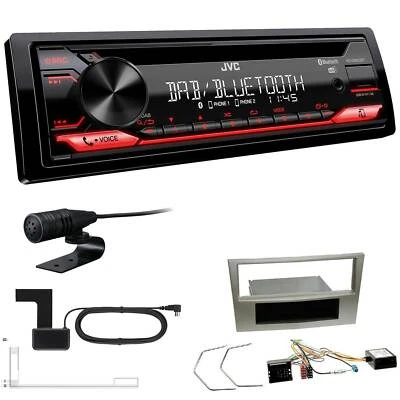 JVC KD-DB622BT DAB Radio BT USB für Opel Astra H Twin Top satin stone mit Canbus - Bild 1 von 4
