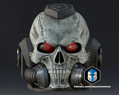 Galactic Armory Designed Cosplay 3D Printed Space Marines Helmets Adult Sized - Image 1 of 4