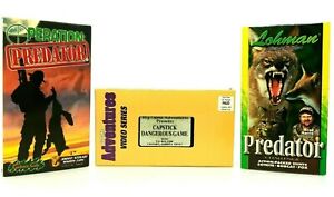 Predator Hunting Video Tapes VHS - Coyote Hunting, Bobcat, Fox & Dangerous Game