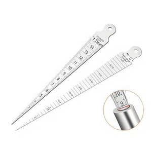 Aperture Ruler Gap Hole Taper Gauge 1-15mm Welding Inspection Taper Gauge Metric - Picture 1 of 9