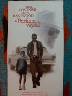 A Perfect World  VHS, Movie 1993/94 Starring - Clint Eastwood & Kevin Costner  - Image 1 of 3