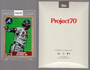 P70 Topps 2021 Project 70 Online #56 Ronald Acuna 1987 Blake Jamieson /6111 quantità - Foto 1 di 6