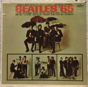 THE BEATLES - Beatles '65, Capitol, T-2228, G+/W - Play Tested - Picture 1 of 3