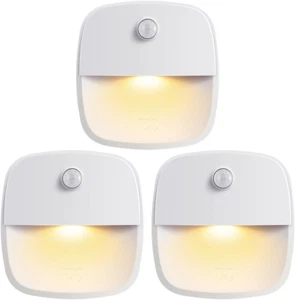 (Upgraded Version Motion Sensor Light, Cordless Battery-Powered LED Night Light, - Picture 1 of 7