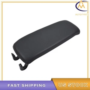 Para Audi A4 S4 B7 2004 05-2008 Negro HF Cuero Apoyabrazos Consola Central Tapa Cubierta - Imagen 1 de 7