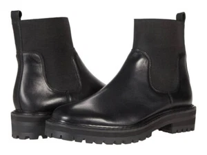 FARYL by Farylrobin Siano women Black Leather Boots Save $50.00 - Picture 1 of 9