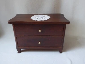 alte Modell Kommode Miniatur um 1860 Puppen Anrichte Schrank Biedermeier Kruse - Bild 1 von 10