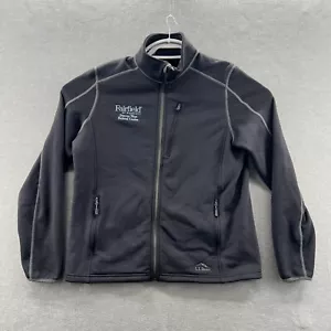 ll bean mens size L full zip polyester lined zipped pocket jacket - Picture 1 of 9