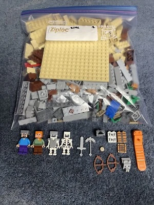 LEGO Minecraft 21121 The Desert Outpost 100% Complete - Image 1 of 4