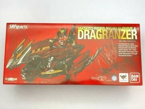 Kamen Rider S.H. Figuarts Masked Ryuki Survive & Dragranzer Bandai de Japón - Imagen 1 de 8