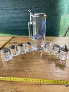 1/ Lot Choppe Pichet BMF Schnaps - Picture 1 of 9