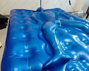1345b Latex Gummi breathing tube vacuum inflated bed queen size customized 0.4mm - Imagen 1 de 6