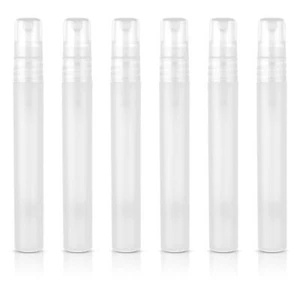 6Pk Mini Portable Perfume Bottle Spray Sample Empty Containers - Picture 1 of 7