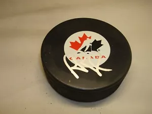 Rob Blake Signed Team Canada Hockey Puck Autographed 1A - Picture 1 of 2