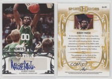 2013 Leaf Sports Heroes Silver /25 Robert Parish #BA-RP1 Auto HOF