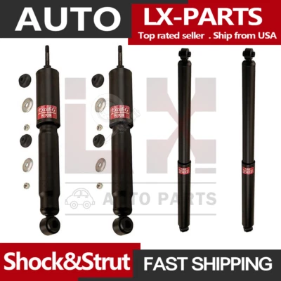 Conjunto de amortecedor 4X apoio de suspensão dianteiro traseiro KYB para 1990-1997 Ford Ranger 4WD - Imagem 1 de 4