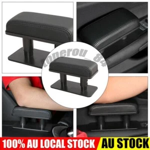 Car Armrest Door Storage Box Adjustable Height Elbow Rest Support Pad Universal - Picture 1 of 11