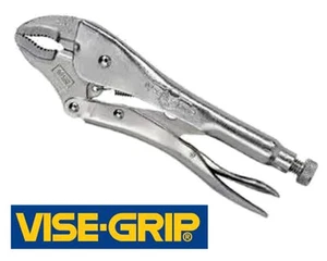 4" Visegrip Original 4WR Curved Jaw Locking Pliers - Vise-Grip Irwin Brand - NEW - Picture 1 of 2