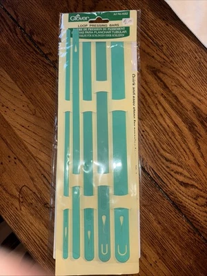 Barras de prensado Clover Loop - #4052, paquete de 5, bucles rápidos y fáciles con plancha Foto 1 de 3