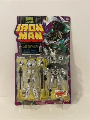 Iron Man War Machine 2 Vtg 1995 Action Figure NEW Marvel Action Hour TV Series - Image 1 of 2