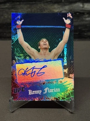 2010 Topps UFC Main Event #75 KENNY FLORIAN Auto - Image 1 of 2