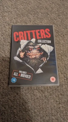 CRITTERS MOVIE COLLECTION DVD 1 2 3 4 DISC SET UK R2 HORROR - Image 1 of 3