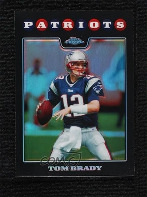 2008 Topps Chrome Refractor Tom Brady #TC3 - Image 1 of 2