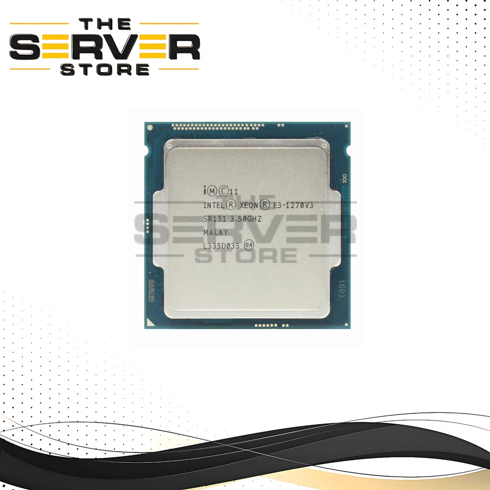 Intel Xeon E3-1270v3 3.50GHz 4C 8MB 80W FCLGA1150 CPU CM8064601467101 SR151 — 第 1/1 张图片