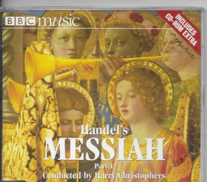 Handle's Messiah Part 1 Harry Christophers CD 1997 BBC Music NM Condition - Imagen 1 de 3