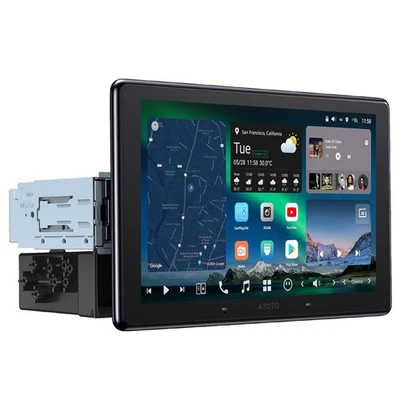 ATOTO 10" QLED AI Android 13 Autoradio 1 DIN Navigazione Integrata 8+128G 4G LTE - Immagine 1 di 4