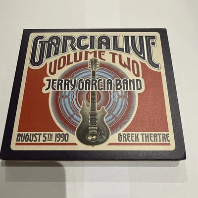 JERRY GARCIA: GARCIALIVE  VOL 2 AUGUST 5TH 1990 GREEK THEATER - CD - Imagem 1 de 2