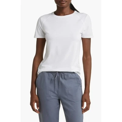 Zella Women's Energy Performance T-Shirt Short Sleeve Stretch Soft Size M White - Image 1 of 4