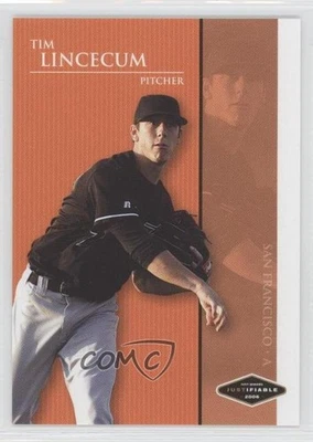 2006 Just Minors Justifiable Tim Lincecum #JF-22 - Image 1 of 2