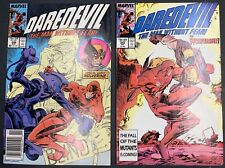 DAREDEVIL #248 & 249 (1987) Marvel w/ WOLVERINE & 1st Appearance of BUSHWACKER