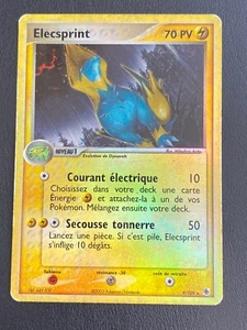 CARTE POKEMON FR EX RUBIS & SAPHIR - ELECSPRINT 9/109 HOLO REVERSE - BE - Picture 1 of 8