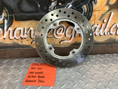Disco rotor freno trasero Honda CBR 600RRR 2007 07 2008 08 2009 09 2010 2011 2012 B37 Foto 1 de 4