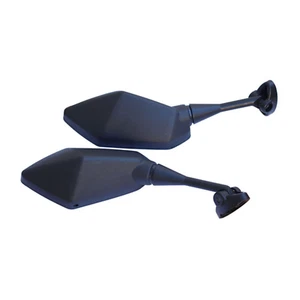 2x Espejos retrovisores laterales de motocicleta negros KAWASAKI NINJA 650R 2012-2015 ABS - Imagen 1 de 3