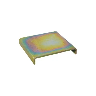 Staffa piastra alza pilastro in acciaio per staffa travi in legno lamellare - Immagine 1 di 2