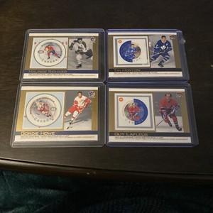 NHL ALL-STARS COMMEMORATIVE STAMP ISSUED by CANADA POST 2002-01-12 Lot Of 4