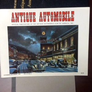 AACA Antique Automobile Magazine November Dezember 1983 Bellows Falls VT Vermont - Bild 1 von 2