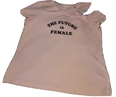 Lane Bryant Livi Active Mujer Nuevo sin Etiquetas Rosa Talla 18/20 "El futuro es femenino" Foto 1 de 4