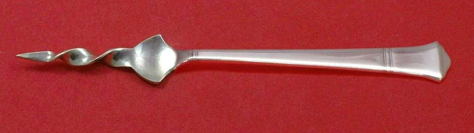 Pick de mantequilla de plata esterlina Windham by Tiffany and Co retorcido 5 3/4" hecho a medida Foto 1 de 1