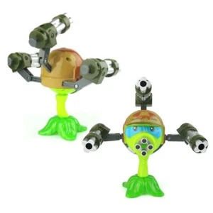 15cm Plants Vs Zombies Gatling Pea Shooter (3xguns) Action Figure Model Toy - Picture 1 of 12