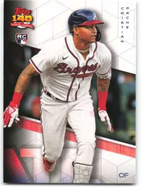 2021 Topps Archives Baseball #287 Cristian Pache  RC Atlanta Braves - Image 1 of 2
